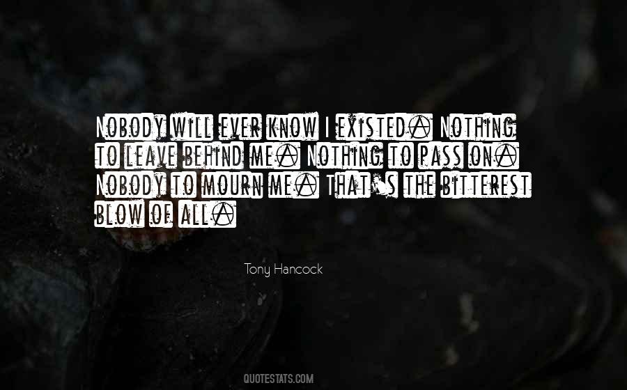 Tony Hancock Quotes #84433