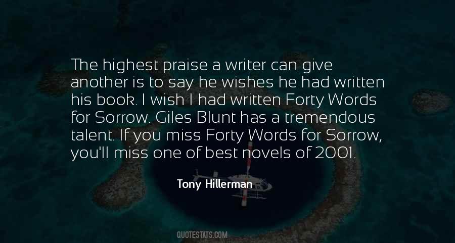 Tony Hillerman Quotes #1581666