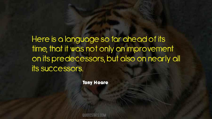 Tony Hoare Quotes #682944