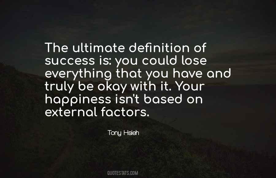 Tony Hsieh Quotes #1607927