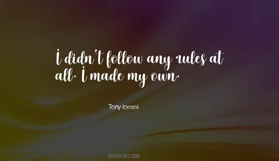 Tony Iommi Quotes #1789977