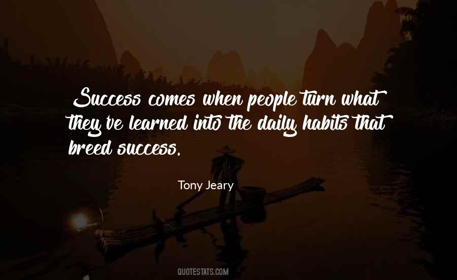 Tony Jeary Quotes #1532252