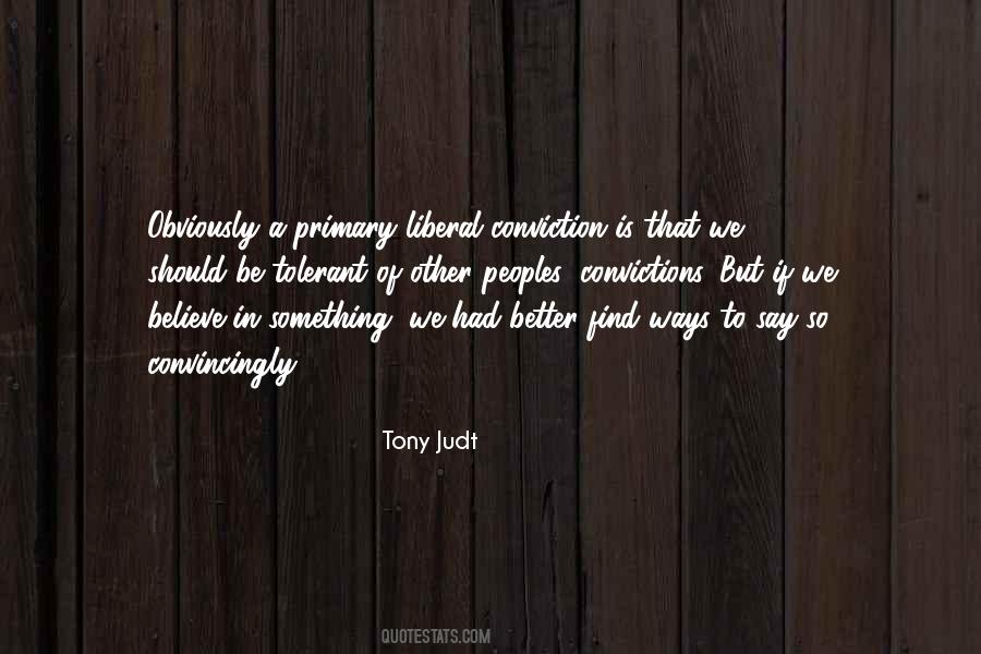 Tony Judt Quotes #1085320