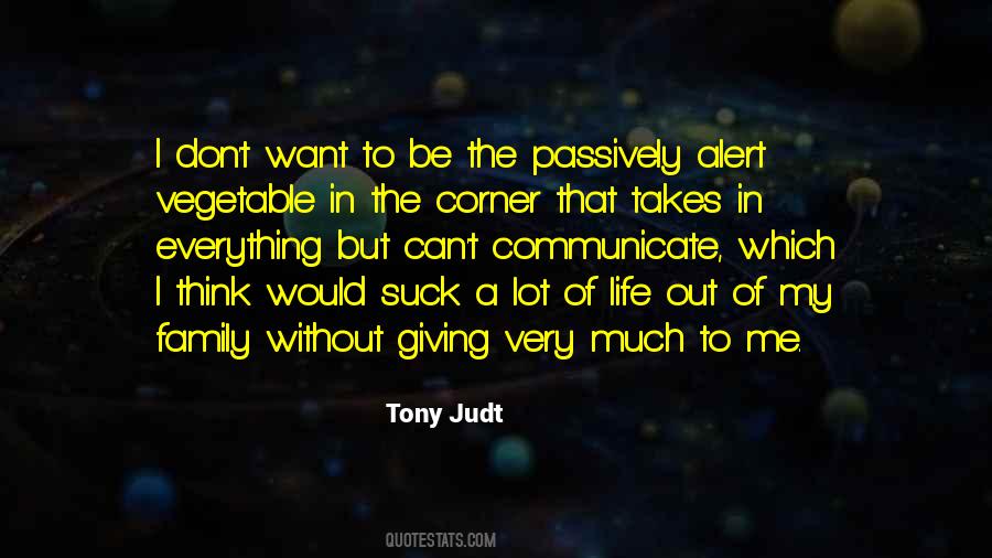 Tony Judt Quotes #1211427