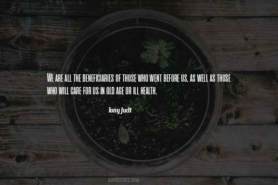 Tony Judt Quotes #443650