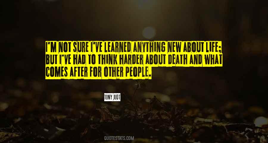 Tony Judt Quotes #585513