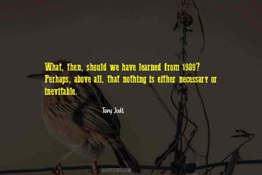 Tony Judt Quotes #596053