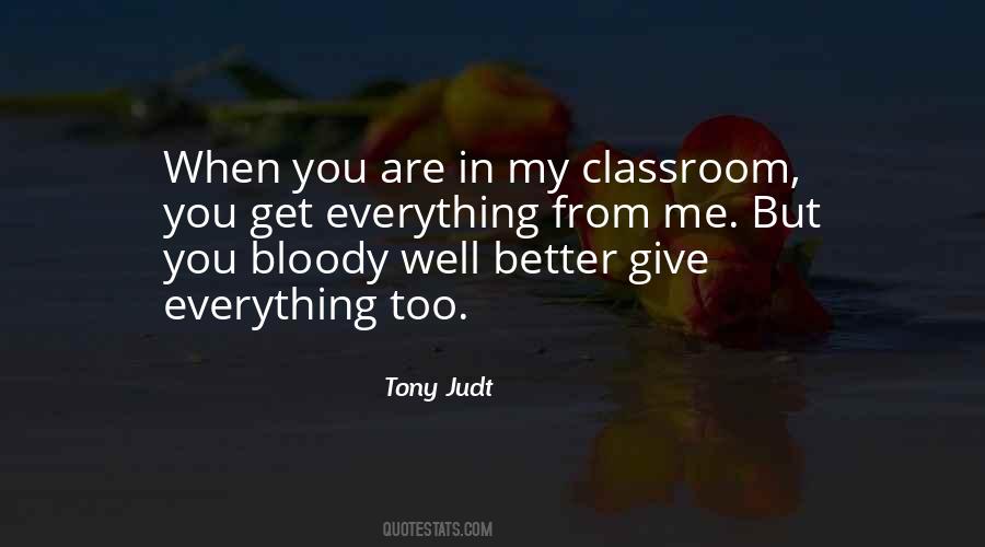 Tony Judt Quotes #96152