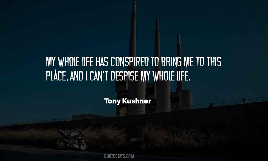 Tony Kushner Quotes #72035