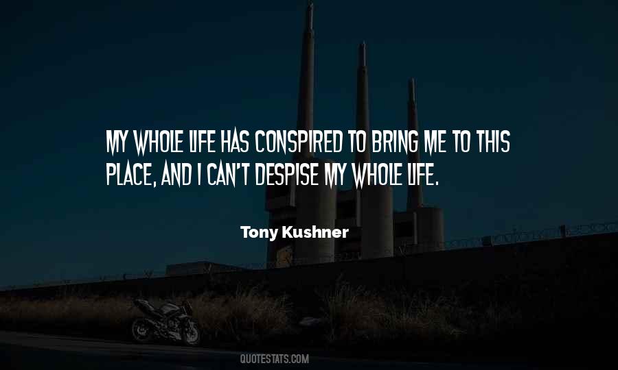 Tony Kushner Quotes #72035