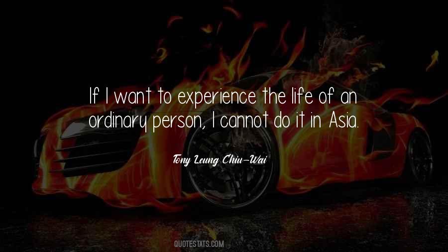 Tony Leung Chiu-Wai Quotes #1174460