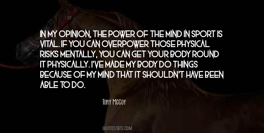 Tony McCoy Quotes #1306891