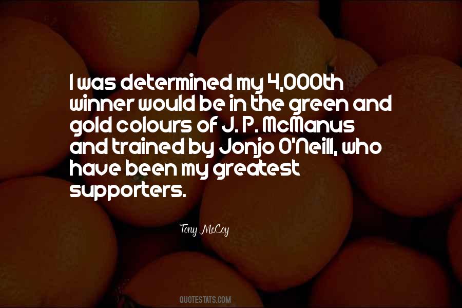 Tony McCoy Quotes #1855637
