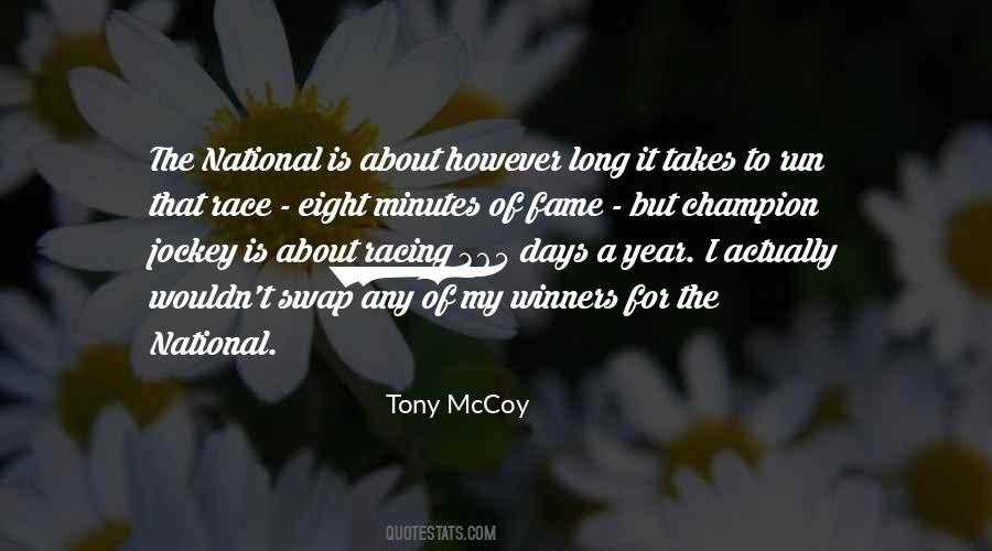 Tony McCoy Quotes #902157