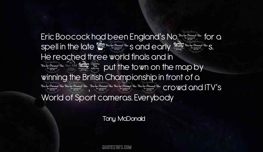 Tony McDonald Quotes #1190958