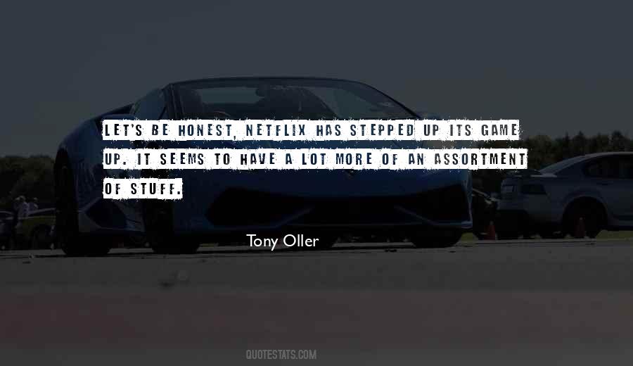 Tony Oller Quotes #1279686