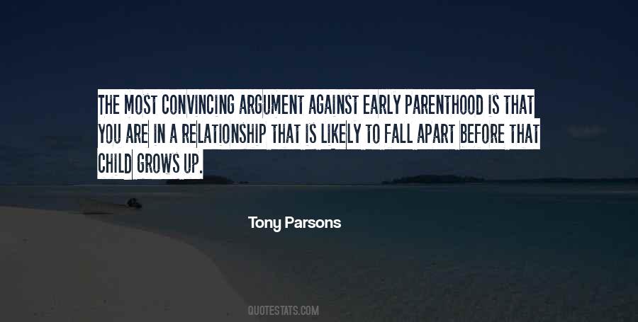 Tony Parsons Quotes #427268