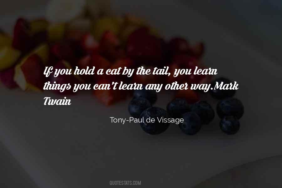 Tony-Paul De Vissage Quotes #574364 Tony-Paul De Vissage Quotes #574364