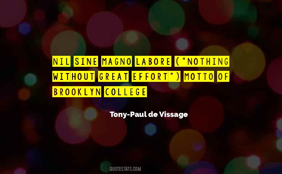 Tony-Paul De Vissage Quotes #655611 Tony-Paul De Vissage Quotes #655611