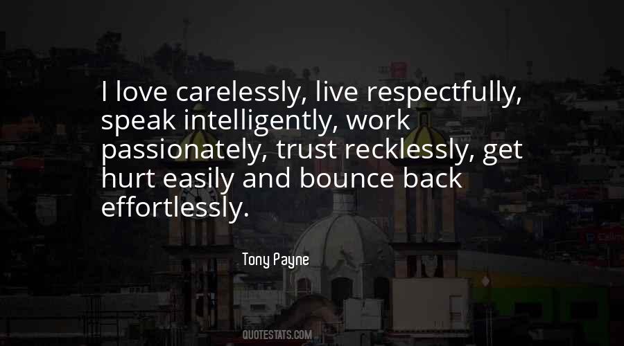 Tony Payne Quotes #765589