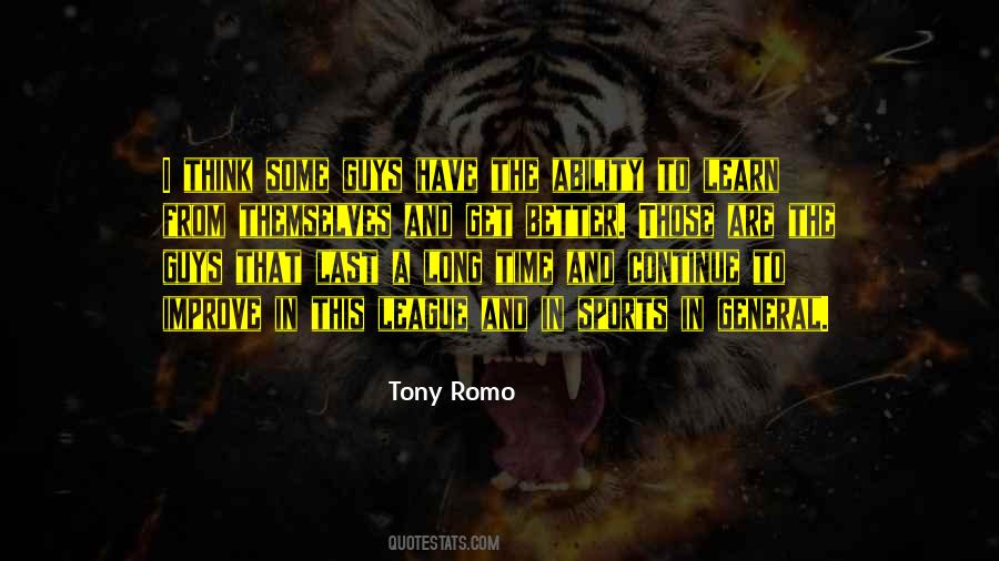 Tony Romo Quotes #380780