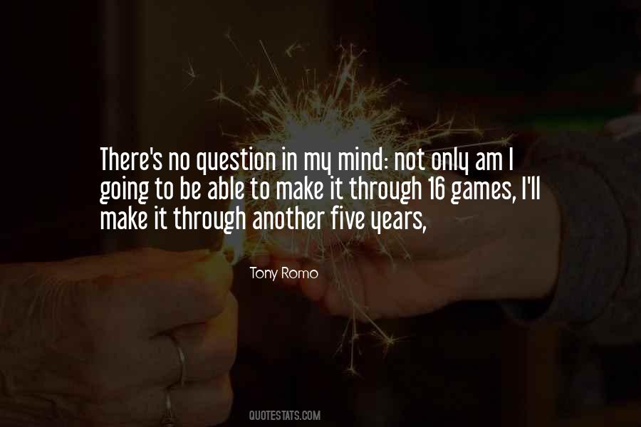 Tony Romo Quotes #908657
