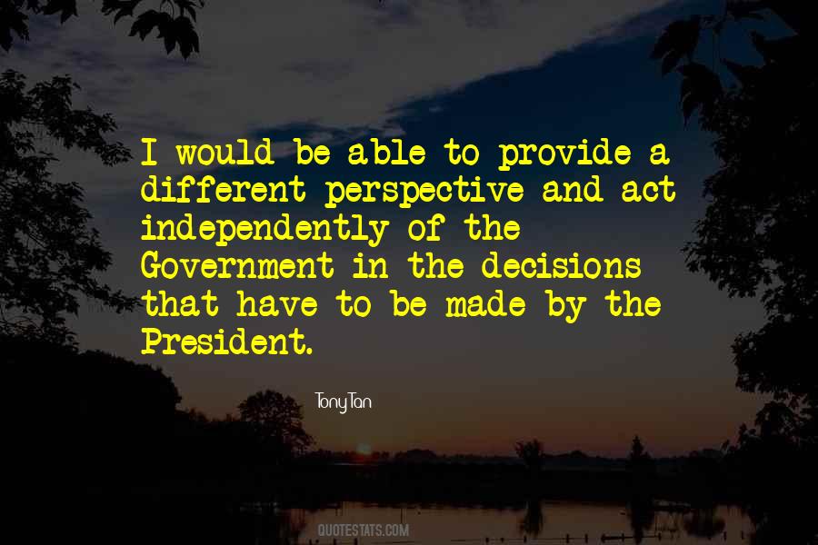 Tony Tan Quotes #171113