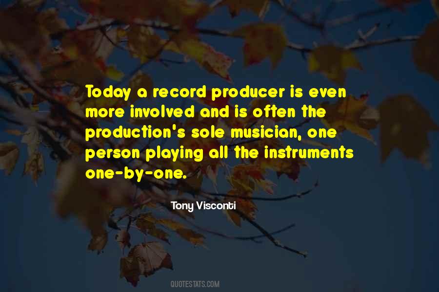 Tony Visconti Quotes #1639049