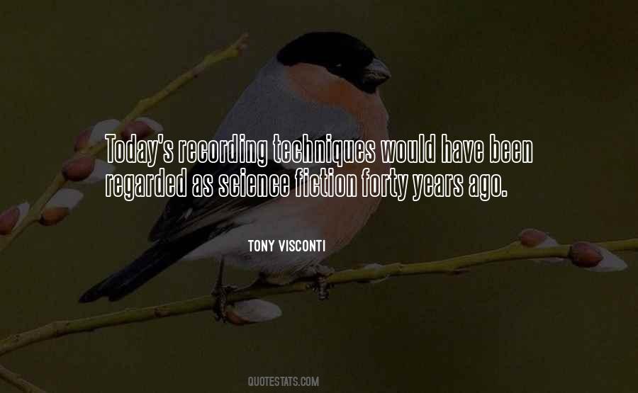 Tony Visconti Quotes #355070