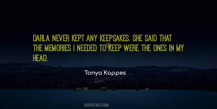 Tonya Kappes Quotes #1042668