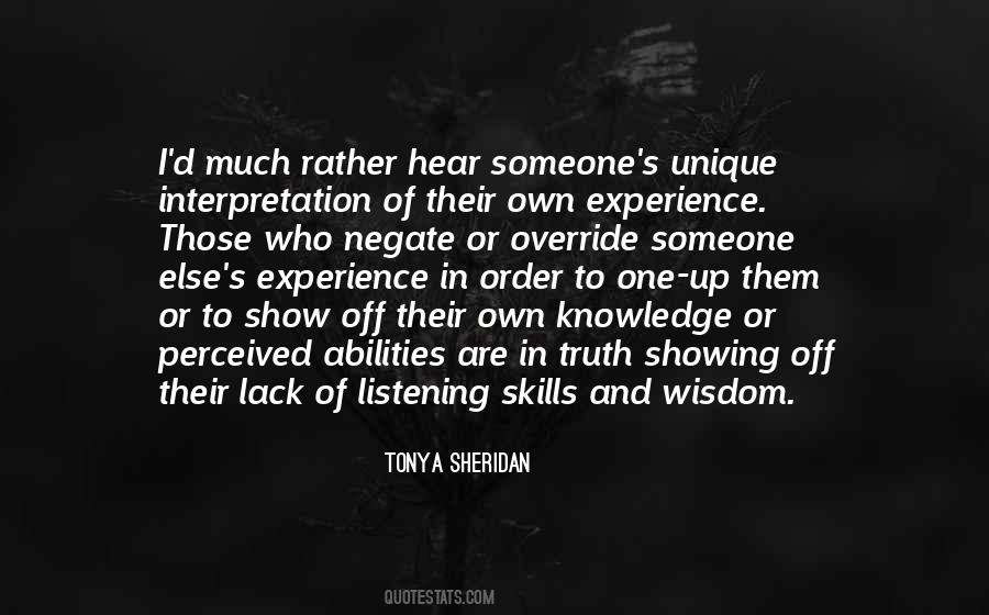 Tonya Sheridan Quotes #929769