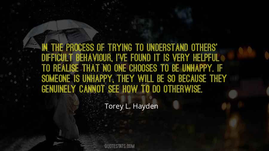 Torey L. Hayden Quotes #1344557