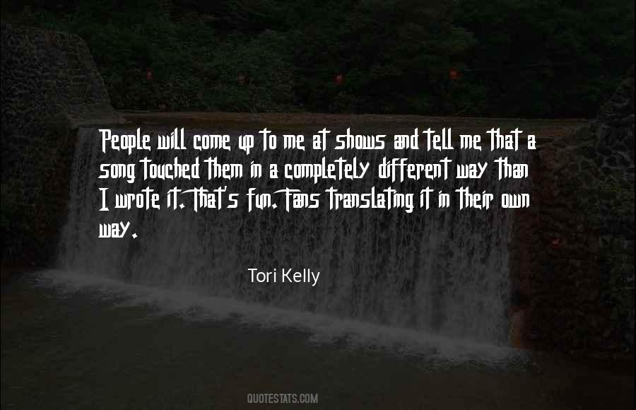 Tori Kelly Quotes #180601