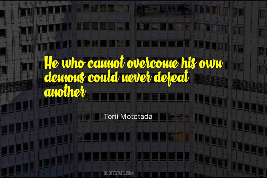 Torii Mototada Quotes #28283