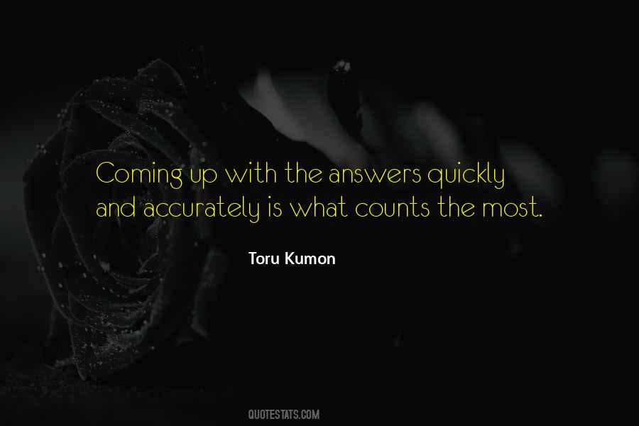 Toru Kumon Quotes #283750