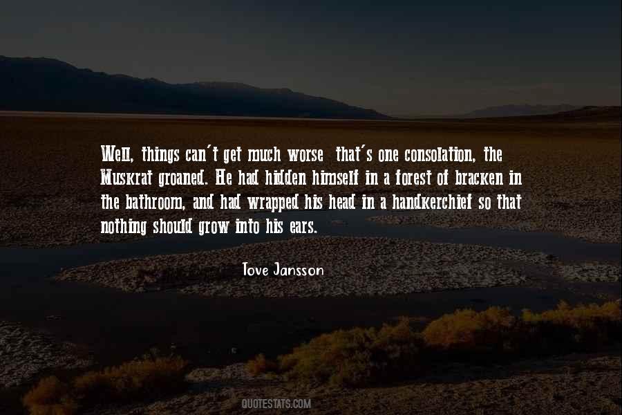 Tove Jansson Quotes #191991