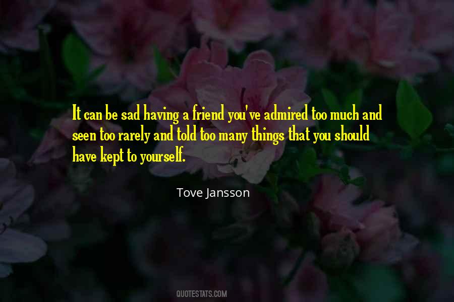 Tove Jansson Quotes #326034