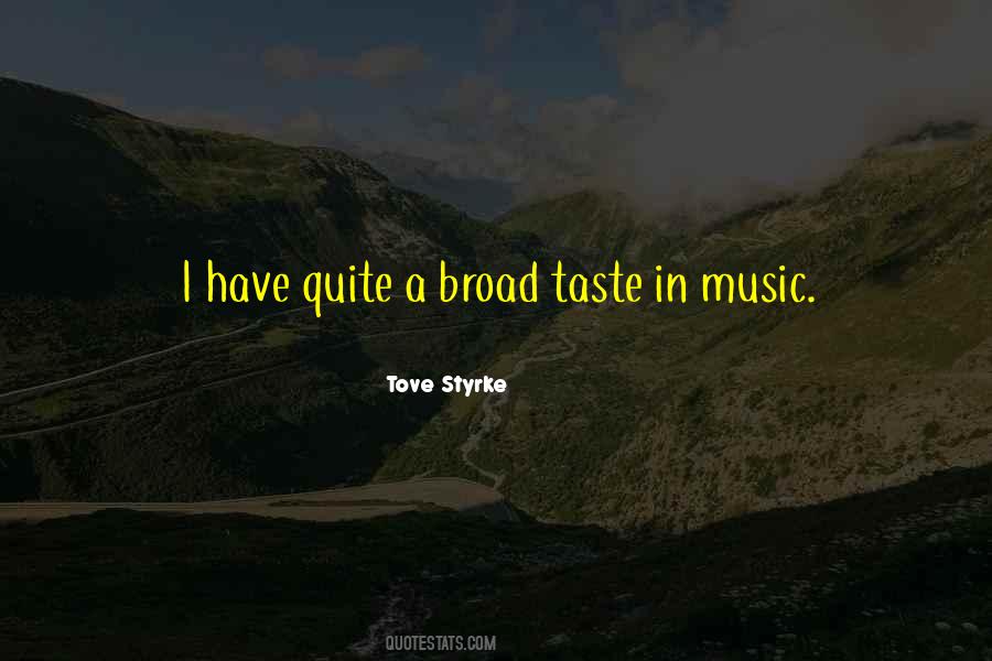 Tove Styrke Quotes #776154