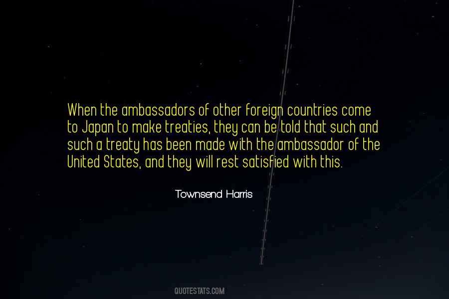 Townsend Harris Quotes #1107681