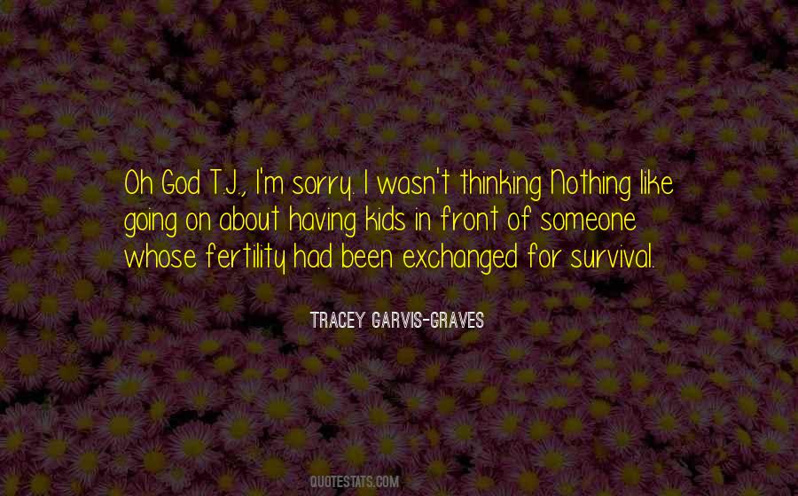 Tracey Garvis-Graves Quotes #1719195