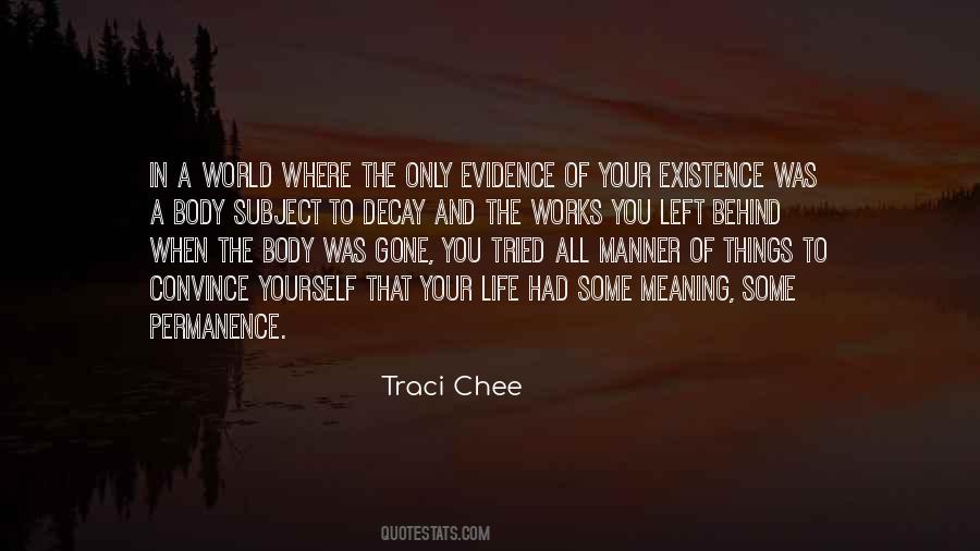 Traci Chee Quotes #425402