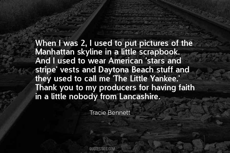 Tracie Bennett Quotes #1069708