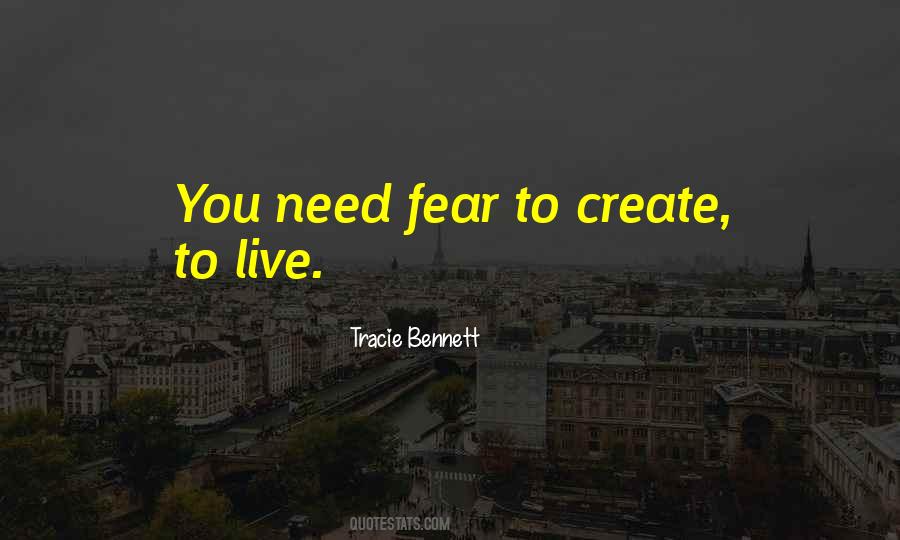 Tracie Bennett Quotes #1866425