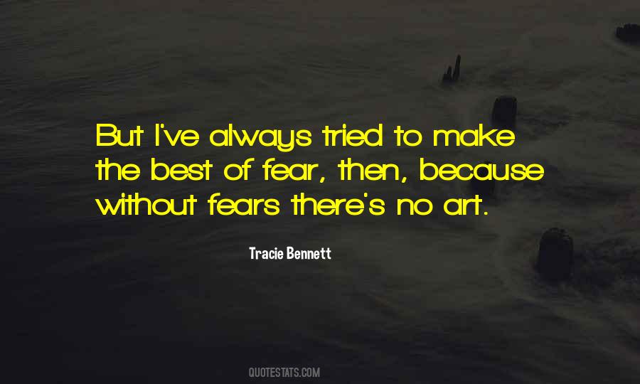 Tracie Bennett Quotes #214259