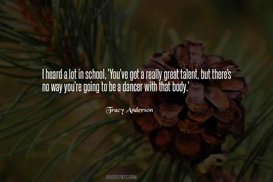 Tracy Anderson Quotes #1661790