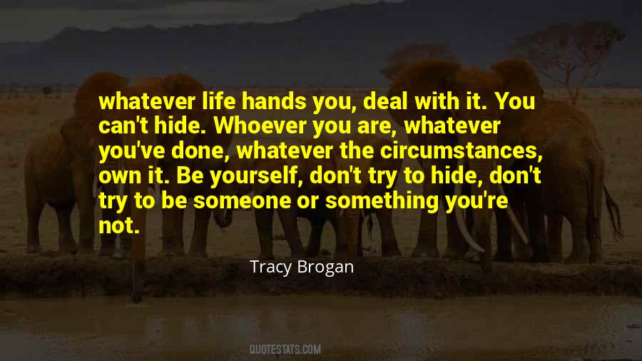 Tracy Brogan Quotes #1068416