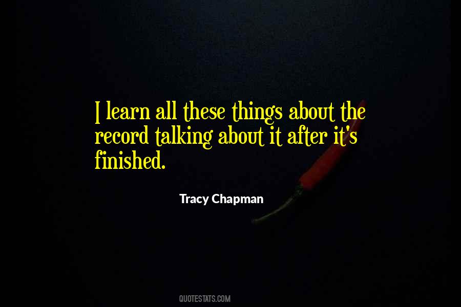 Tracy Chapman Quotes #119251