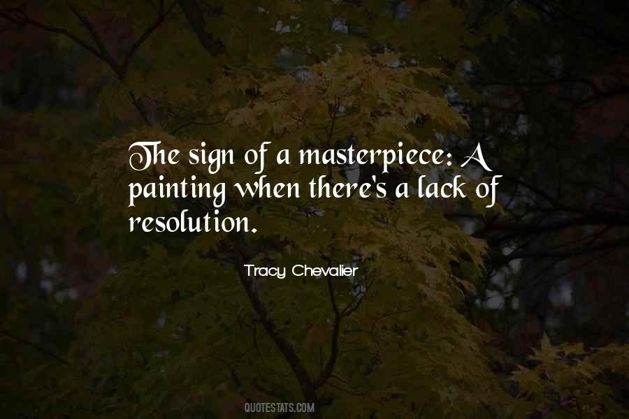 Tracy Chevalier Quotes #1500511