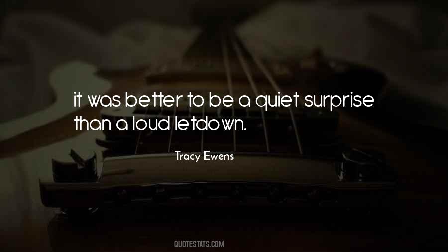 Tracy Ewens Quotes #1856251