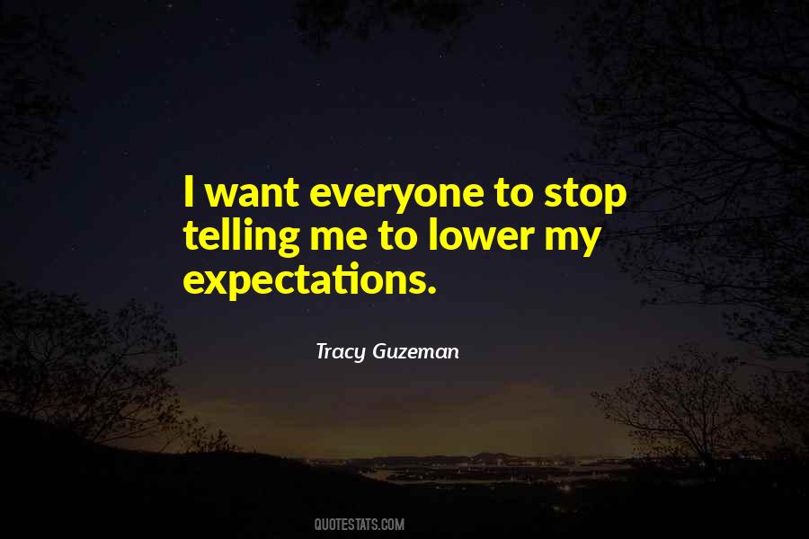 Tracy Guzeman Quotes #1701640